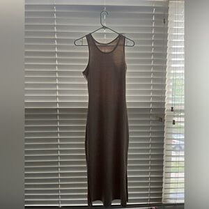 Entro Tan Maxi Dress - Size Medium